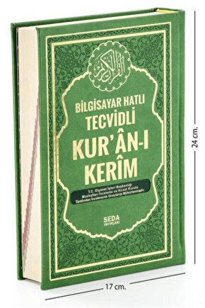 Tecvitli Kuranı Kerim Satır Altı Tecvidli Kuranı Kerim Orta Boy 17-24 Cm