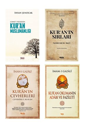 Islam Için Kuran Seti Kuran Müslümanlığı-kuranın Sırları-kuranın Cevherleri 4lü Set