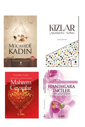 Hanımlar Için Seri Mücahide Kadın -mahrem Cevaplar-kızlar Aramızda Kalsın-hanımlara Inciler 4lü Set