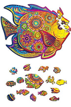 Organica Ahşap Yapboz Ringa Balığı