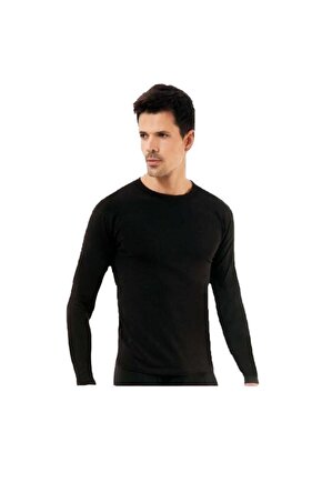 2006 Erkek Termal Üst Bady - Siyah - L-xl