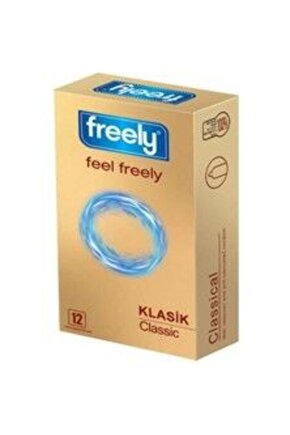 Prezervatif Klasik Şeffaf Condom 12 Li (Feel Freely) 1 Adet