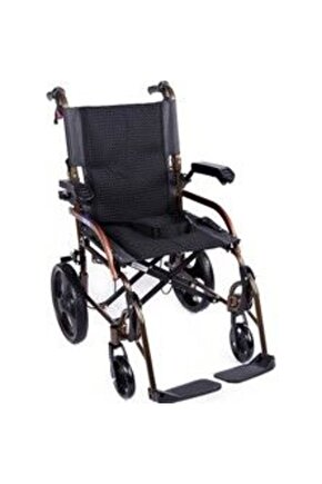 GK863LABJ-12 Jet Black Transfer Alüminyum Tekerlekli Sandalye