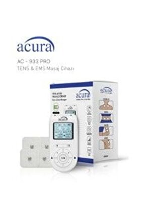 AC-933 Pro Şarj Edilebilir, Çift Kanallı 22 Programlı Profesyonel Tens Cihazı