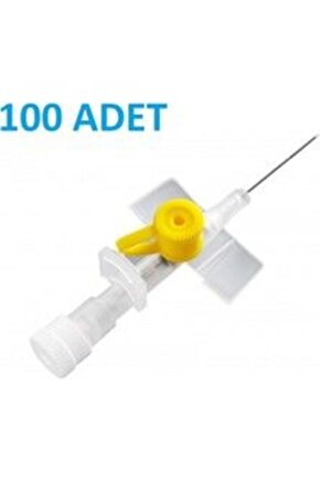 Iv Kanül Intraket (Branül) Sarı 24G 100 Adet