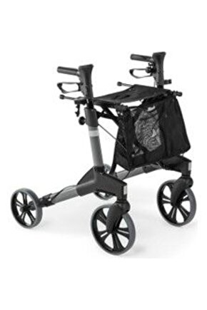 Rollatör Hasta Yürüteçi 4 Ayaklı Oturaklı Frenli