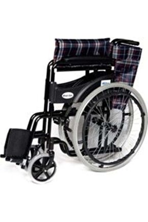 Standart Ithal Lüx Tekerlekli Sandalye Manuel Engelli Hasta Taşıma Transfer Sandalyesi