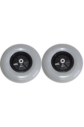 Akülü Araba 200x50 Pu Dolgu Ön Teker 2 Adet