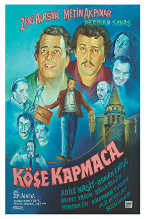 Köşe Kapmaca (1979) ( İbrahim ENEZ ) Koleksiyonu ( Lisanslı Ürün ) Posteri