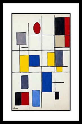 Soyut Şekiller Digital Art ( ÇERÇEVESİZ - ÇERÇEVE YOKTUR ) ( ULTRA HD ) FOLYO AFİŞ - POSTER