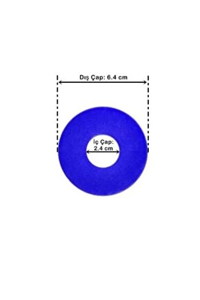 Gömme Rezervuar Boşaltma Grubu Göbek Contası Geniş Model