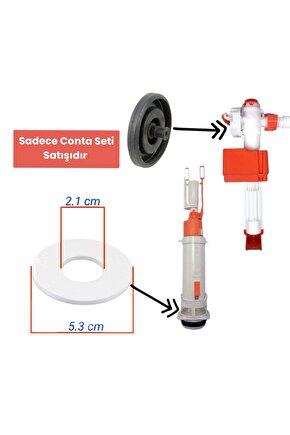 Gömme Rezervuar İç Takım Conta Seti