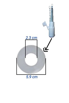 Gömme Rezervuar Iç Takım Boşaltma Contası