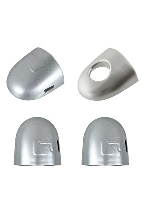 Renault Megan 2 için Dış Kapı Kolu Anahtar Deliği Kapağı Seti Gri