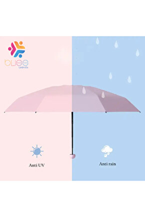 Özel Kılıflı Sarı Şemsiye (Kapsül Şemsiye)