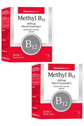 İmuneks Methyl B12 10 ml 2Lİ