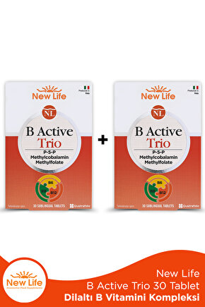 B Active Trio 30 Dilaltı Tablet 2 Kutu