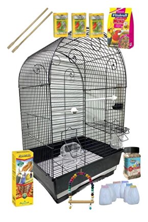 Tahta Doğal Kuş Tüneği 40 Cm 10lu