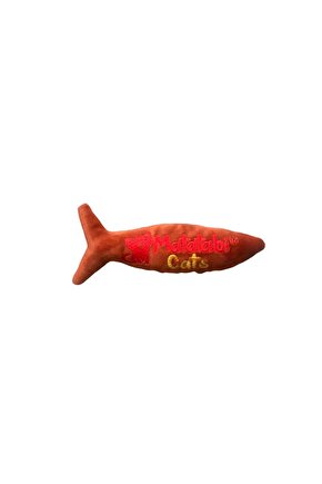 Fishy Sesli Peluş Kedi Oyuncağı 13,5 Cm - Matatabi Içerikli (kedi Otunanesi Içermez)