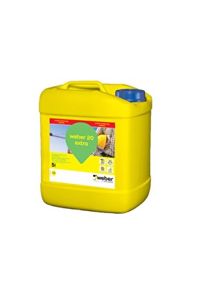 20 Extra 5 Lt Şap Sıva Su Geçirimsizlik Artırıcı Harç Katkısı