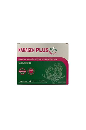 KARAGEN VE KARAMÜRVER İÇEREN SIVI TAKVİYE EDİCİ GIDA 10 FLAKON