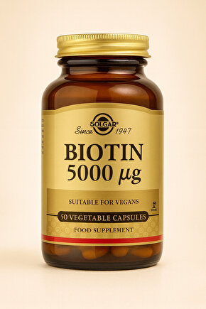 Biotin 5000 Mg 50 Kapsül