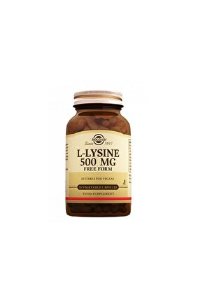 L-Lysine 500mg Tablet 50li