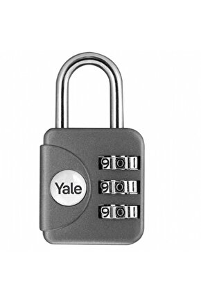 Geniş Tip Mini Şifreli Asma Kilit Gri