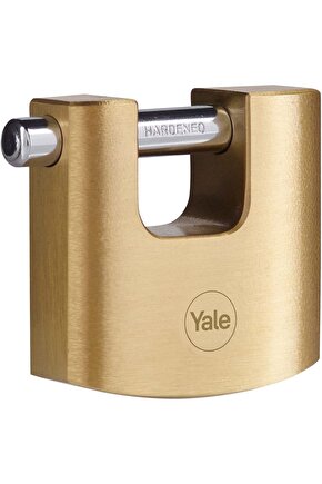 Oval Kayar Pimli Pirinç Asma Kilit 90 Mm