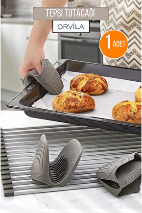 Mini Cupkek Desenli Silikon Fırın Tutacağı 1 Adet