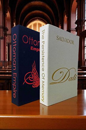 2’li Kumaş Kaplı Kitap Görünümlü Dekoratif Kutu | Hediye & Takı Kutusu