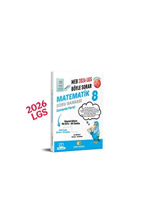 8. Sınıf 2026 Lgs Meb Böyle Sorar MATEMATİK Soru Bankası Video Çözümlü-GÜNCEL BASKI-BOOKSY