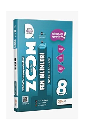 Günay Yayınları 8. Sınıf LGS Fen Bilimleri Yeni Zoom Soru Bankası