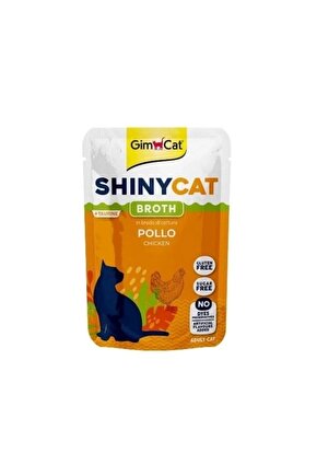 Shinycat Sos İçinde Tavuklu Pouch Yetişkin Konserve Kedi Maması 70 Gr