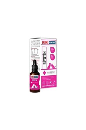 Biyotin Tüy Dökülme Önleyici Kediler ve Köpekler için Şurup 50 Ml