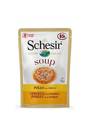 Yabani Ton Balıklı ve Balkabaklı Kedi Çorbası 85 Gr