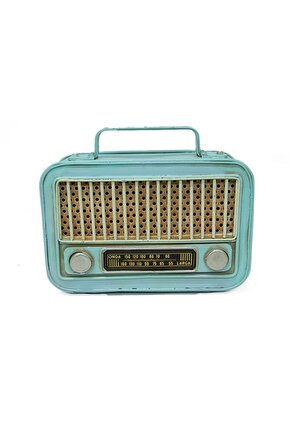 Dekoratif Metal Radyo Kumbara