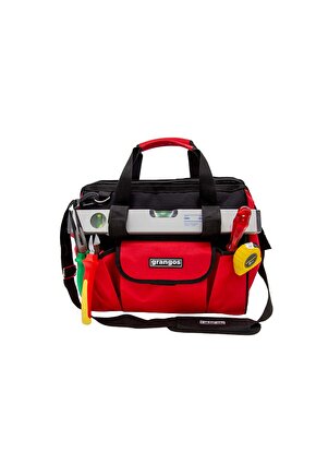 GRC06 16 Fermuarlı Bez Alet Taşıma Çantası