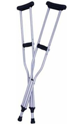 Koltuk Altı Değneği Alüminyum Pimli Çift Large