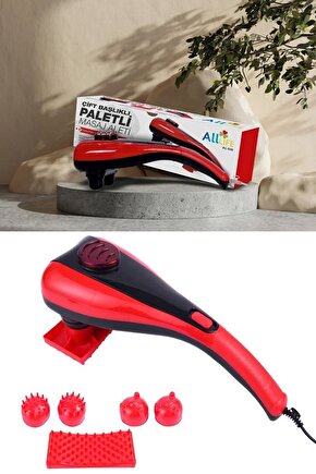 Çift Başlıklı Ve Paletli Boyun Bel Sırt Bacak Masaj Aleti Büyük Boy