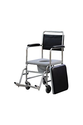 VERA Hasta Tuvaletli Taşıma Arabası klozetli