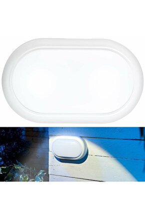 20 Watt Beyaz Işık Ledli Nemli Alan, Dış Mekan, Bahçe, Banyo, Teras, Balkon, Kamelya, Veranda Apliği