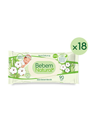 Narin Dokunuş Islak Bebek Mendili 1620 Adet