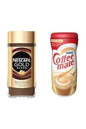 Gold 200 gr Cam Kavanoz Ve 400 gr Coffee Mate Avantajlı Paket