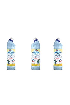 Oksijen Çamaşır Suyu 750 ml X 3 Adet