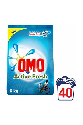 Matik Toz Çamaşır Deterjanı Active Fresh 6 kg 40 Yıkama