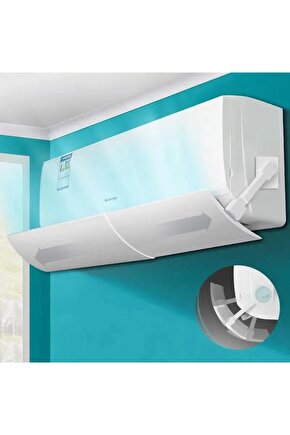 Ayarlanabilir Klima Hava Yönlendirici Aparatı Klima Siperliği 56-100 cm Split Klima Siperliği