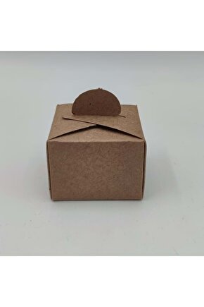 LOKUM KUTUSU - KÜP  - KRAFT - 50Lİ