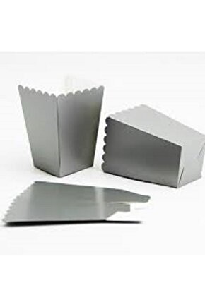 Mısır Kutusu Açık Gümüş Renk 8li
