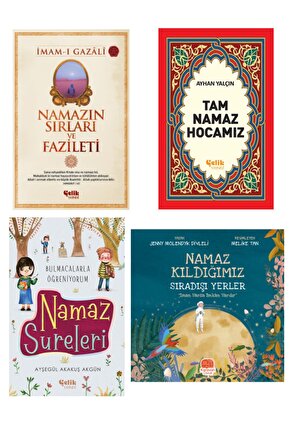 Namazın Sırları - Tam Namaz Hocamız - Namaz Sureleri - Namaz Kıldığımız Sıradışı Yerler 4lü Set